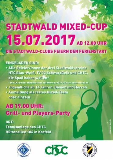 Stadtwald-Mixed-Cup am 15.07.2017